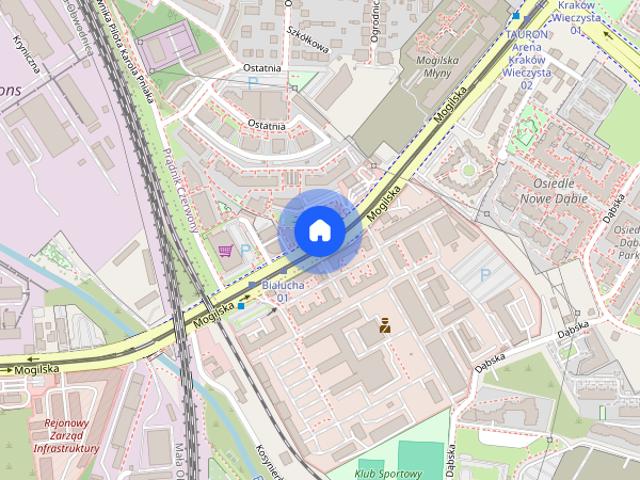 2 pokoje Młyny Mogilska + garaż w cenie