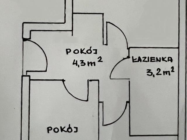 2 pokojowe mieszkanie do remontu w centrum Piły