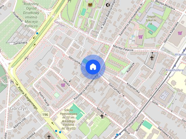2 pokojowe mieszkanie, miejsce postojowe, Górczyn, Poznań