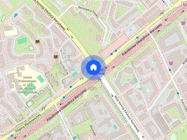 2 pokojowe mieszkanie z ogródkiem na Ursynowie, Stary Imielin, Nalin
