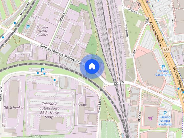 2 pokojowe mieszkanie z ogródkiem w centrum, ul Wróblewskiego