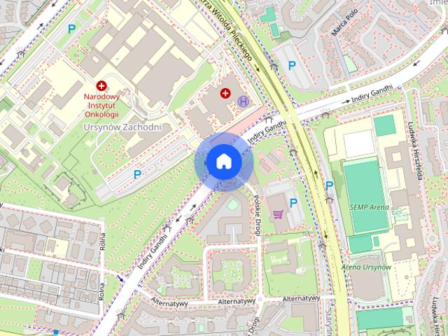 2 pokojowe +garaż Warszawa Ursynów ul.Gandhi