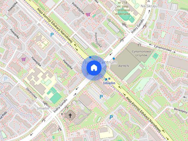 2 pokojowe + garaż Warszawa Ursynów ul.Gandhi