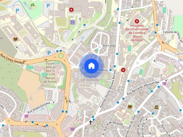2 quartos individuais em Coimbra Polo 3