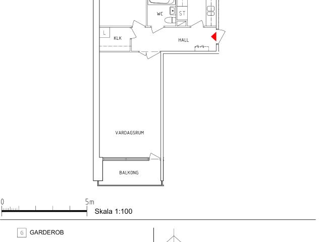 2 rum och kök på Glashyttegatan 16 D, ledig lägenhet i Arvika
