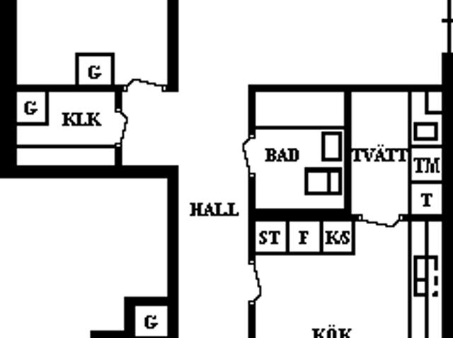 2 rums lägenhet i Umeå 72 m² 7 924 kr