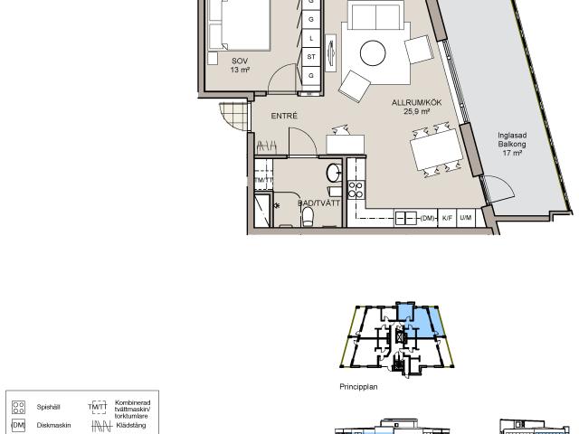 2 rums lägenhet i Ängelholm 55 m² 9 883 kr