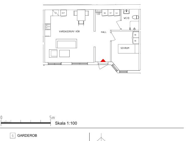 2 rums lägenhet i Arvika 52 m² 6 453 kr