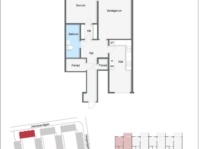 2 rums lägenhet i Båstad 67 m² 9 446 kr