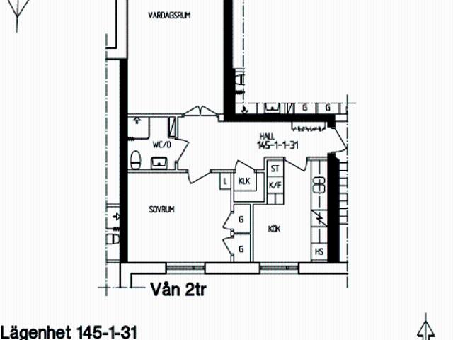2 rums lägenhet i KARLSKOGA 58 m² 5 830 kr
