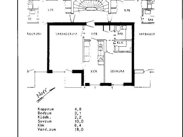 2 rums lägenhet i Motala 52 m² 5 312 kr