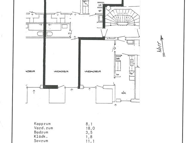 2 rums lägenhet i Motala 56 m² 5 645 kr