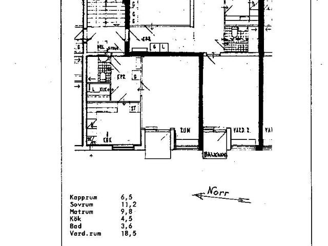 2 rums lägenhet i Motala 60 m² 5 541 kr