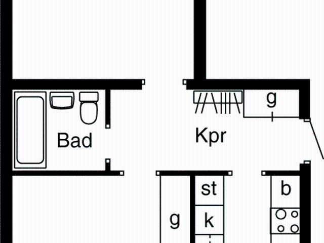 2 rums lägenhet i NÄSSJÖ 56 m² 6 137 kr