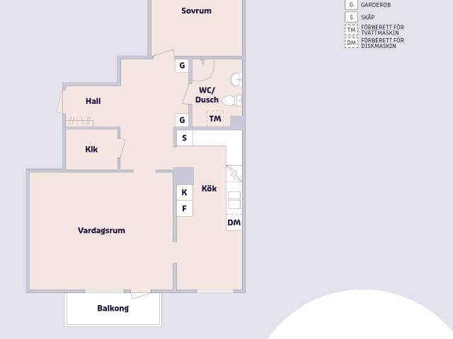 2 rums lägenhet i Östersund 66 m² 9 753 kr