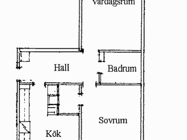 2 rums lägenhet i SALA 66 m² 6 029 kr