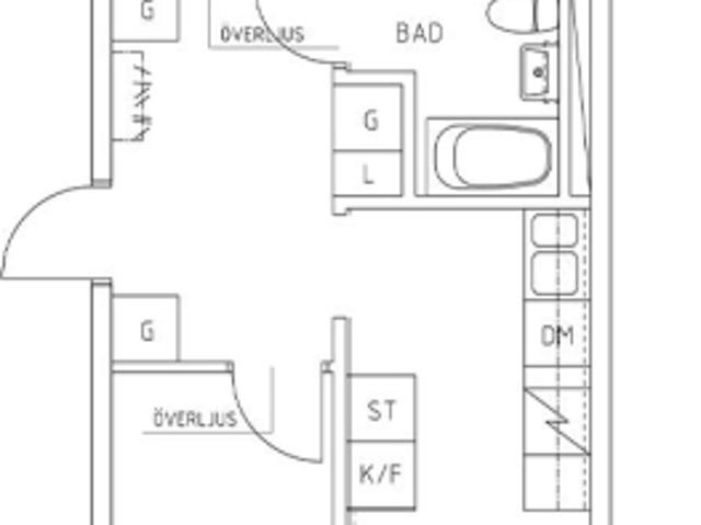 2 rums lägenhet i Södertälje 47 m² 7 980 kr