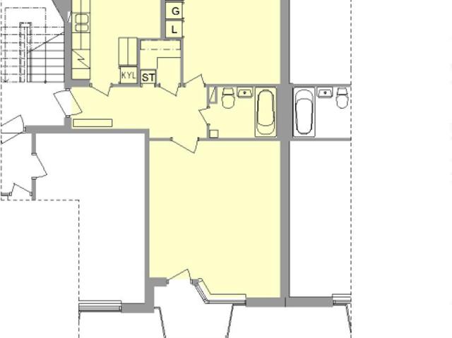 2 rums lägenhet i Södertälje 58 m² 6 859 kr