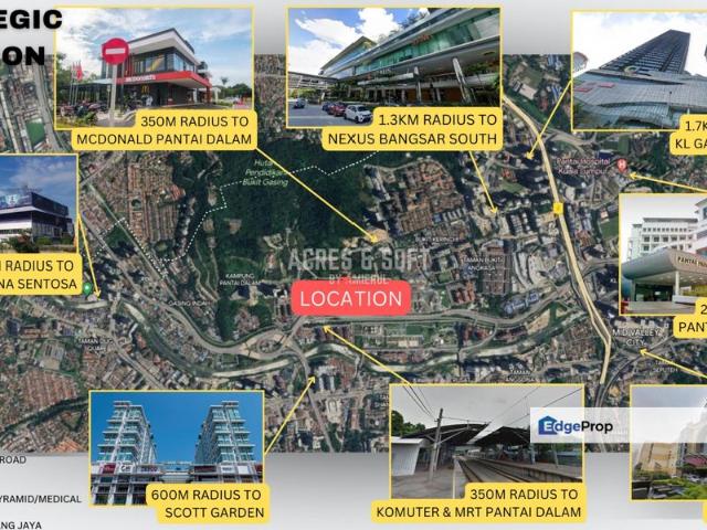 2 Residential Land, Pantai Dalam, All access is ready, Great Location!