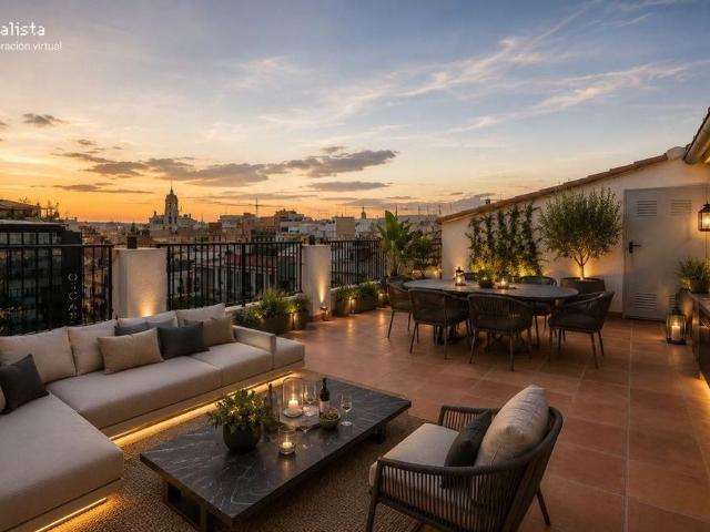 2 room luxury penthouse for rent in Madrid, Spain