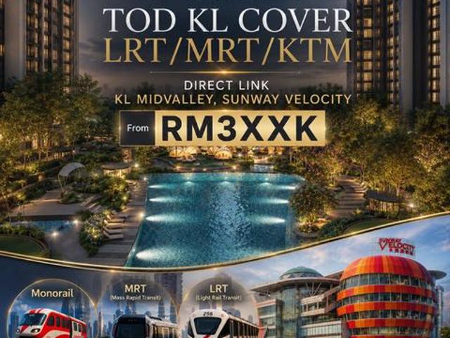 2 Rooms Dualkey Link KL Midvalley Next LRTMRT Furnish KLCC view