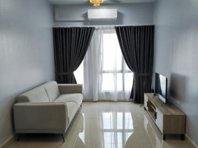 2 Rooms Furnished Apartment in Tulip Residence Denai Alam For Rent