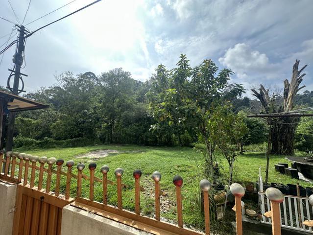 2 storey terrace house back facing forest for rent