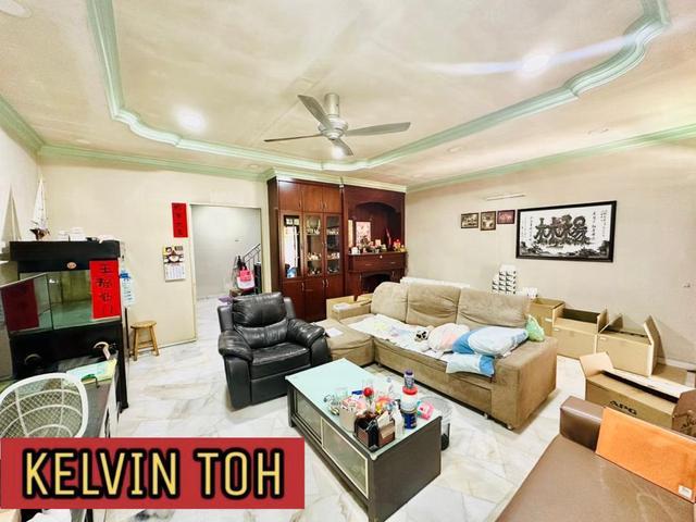 2 STOREY TERRACE LA 1400sf BASIC RENOVATED SUNGAI NIBONG PANTAI JERJAK