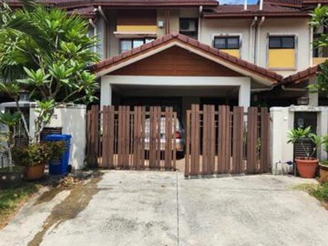 2 storey terrace superlink cahaya spk shah alam renovated cw aircon
