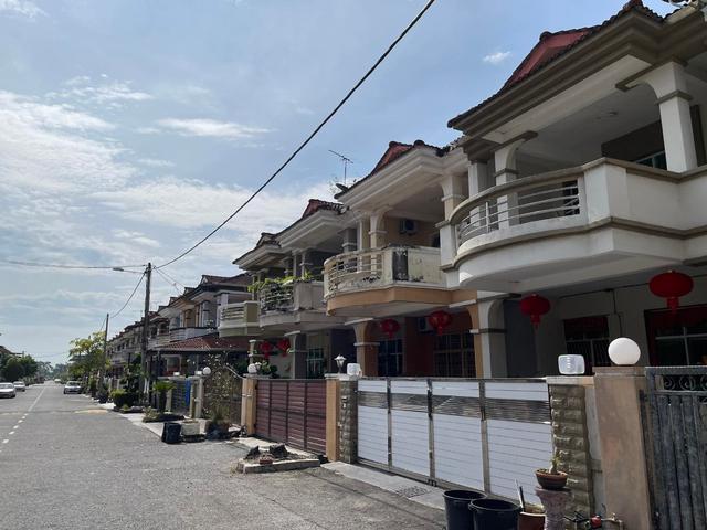 2 storey terrace Taman Merbau Indah Sungai Dua Butterworth For Sale