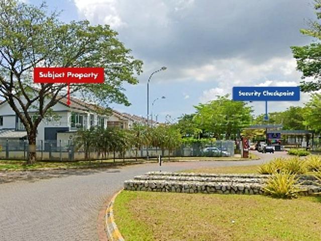 2 Storey Cluster Semi Detached House, End Lot
