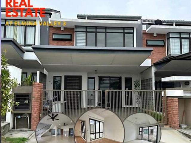 2 Storey House in Elmina Valley 3 Facing Futsal Field For Sale