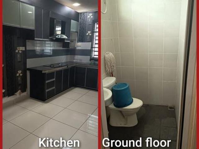 2 Storey Partially Furnished at Tasek Indah Near C Mart Iconic Point