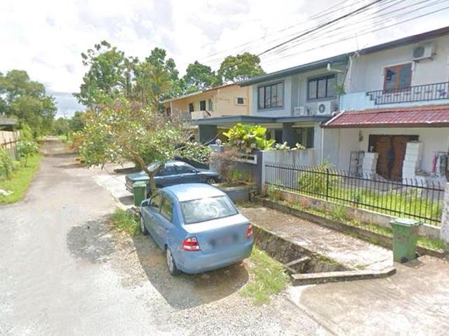 2 Storey Semi D House Corner at 2 Miles Jalan Rock near Timberland