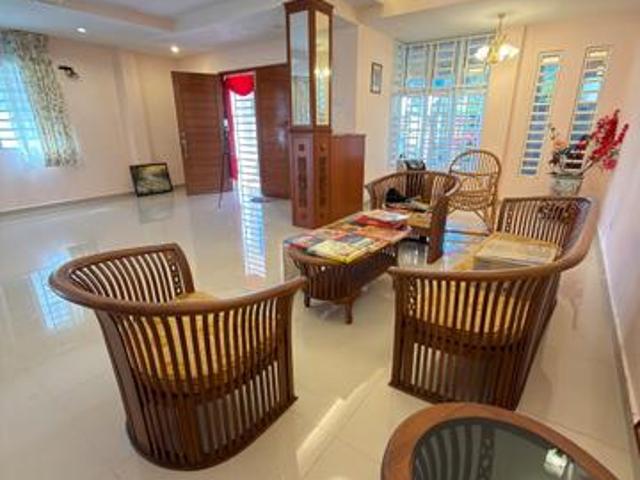 2 storey semi detached fully extend Bandar Baru air putih balik pulau