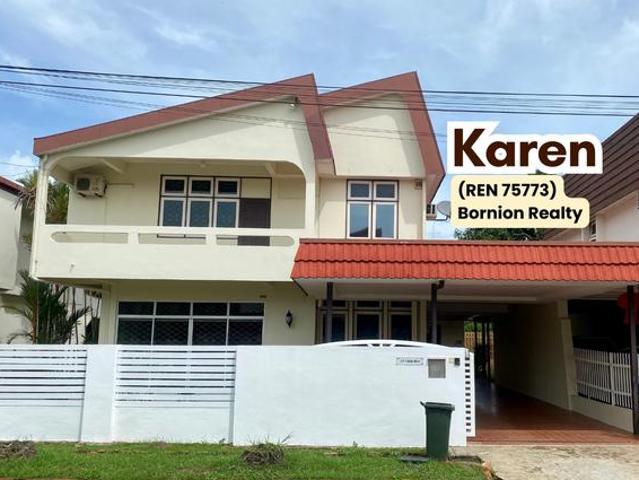 2 Storey SemiD at Taman Indah near Town Hospital