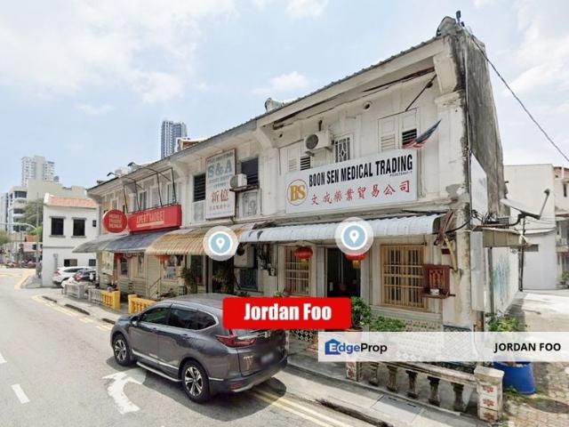 2 Storey Shophouse Jalan Cantonment Pulau Tikus Face Main Road