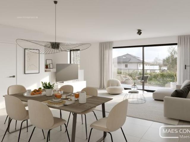 2 slaapkamerappartement in centrum Anzegem