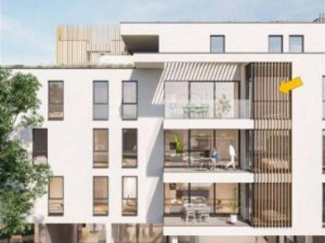 2 slpk leefruimte 40m² en ZO terras 16m²