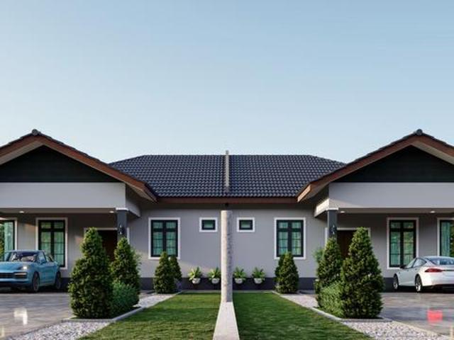 2 Unit Semi Detached Di Kemasik Untuk Dijual