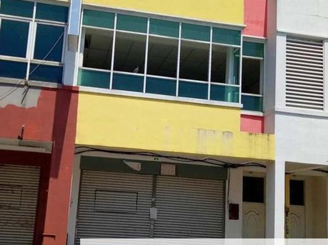 2 UNITS 2 STOREY INTERMEDIATE TERRACE SHOPOFFICE FOR SALE – STATION 18 IPOH PERAK