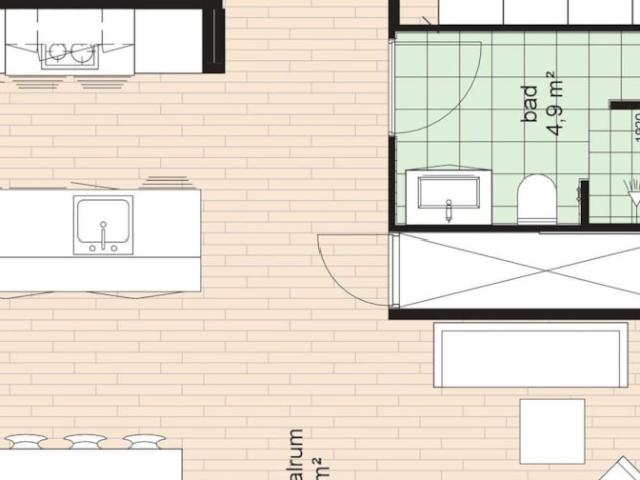 2 værelses lejlighed Jenny Kammersgaards Vej, 8700 Horsens