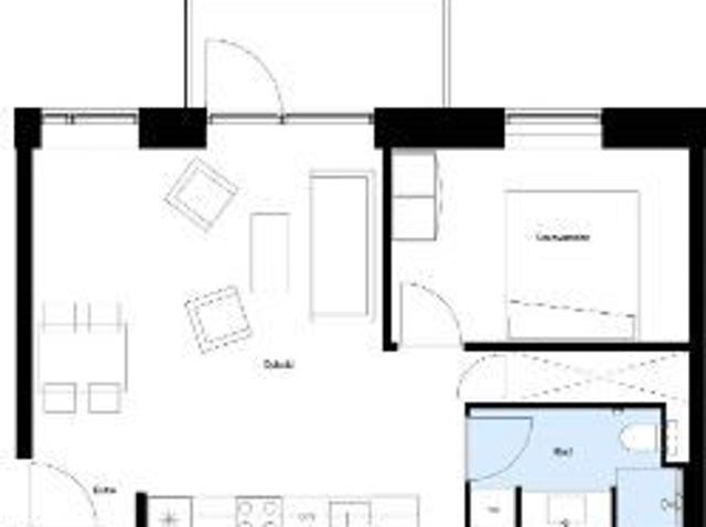 2 værelses lejlighed på 52 m²