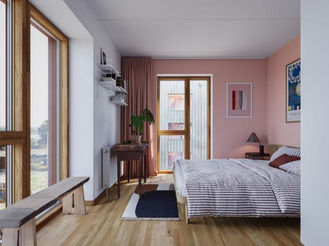 2 værelses lejlighed på 64 m²