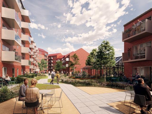 2 værelses lejlighed på 84 m²