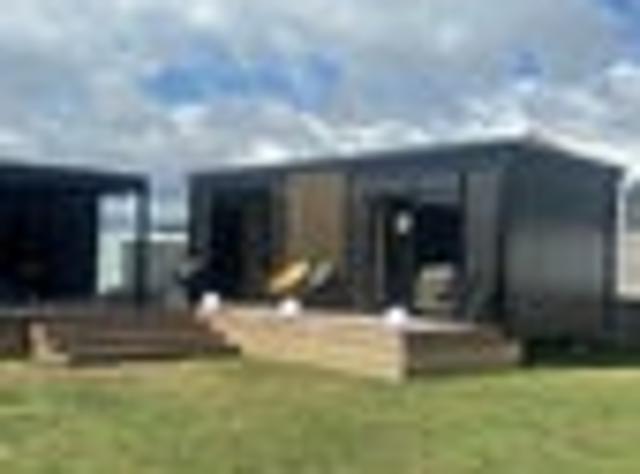 2 x Relocatable Homes Pods with decking