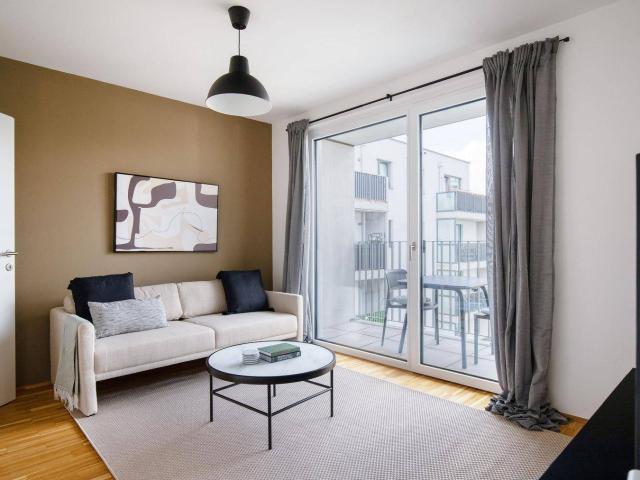 2 Zi Neubau mit Aufzug und Balkon, Nahe Schönbrunn und U4 Schönbrunn /U4 Meidling Hauptstraße VIE388