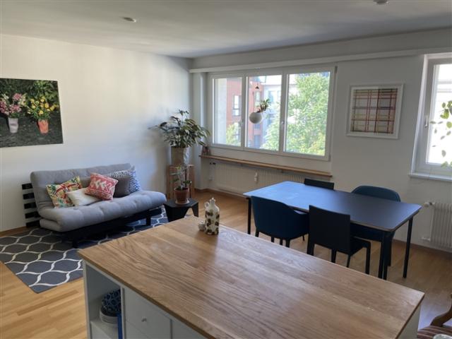 2½ ZI WOHNUNG IN BASEL SPALEN, MÖBLIERT, TEMPORÄR