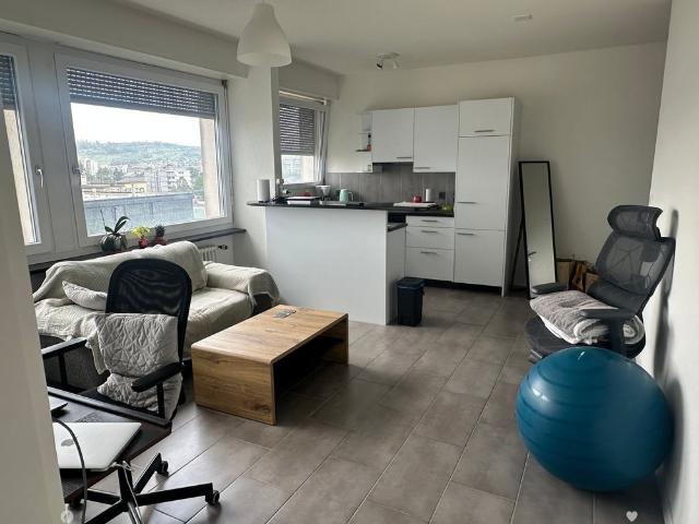 2 Zimmer, 43 m², 6. Stock