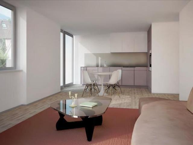 2 Zimmer, 48 m², 1. Stock